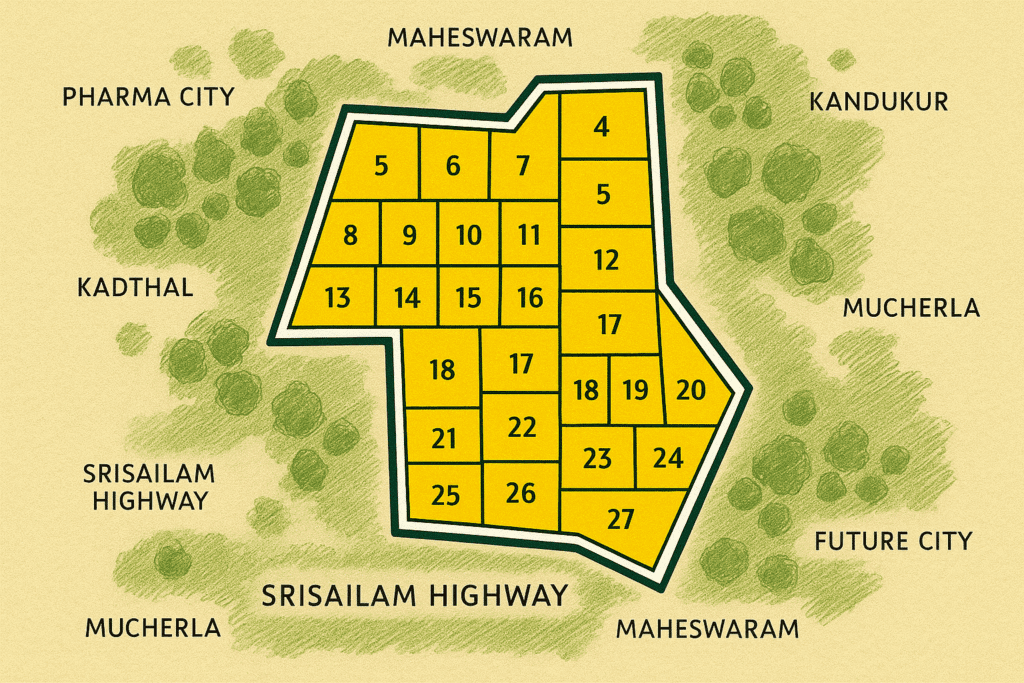 Open Plots in Kadthal
