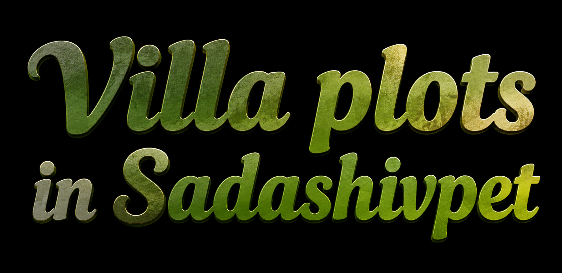 Villa plots in Sadashivpet